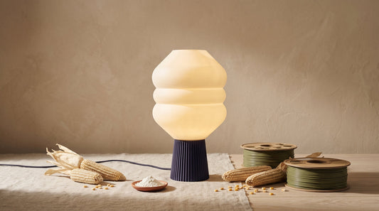 Lampe en PLA biosourcé : pourquoi ce matériau change tout
