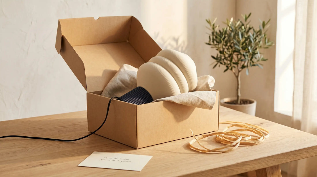 Idée cadeau original pour la maison : la lampe design qui surprend à coup sûr